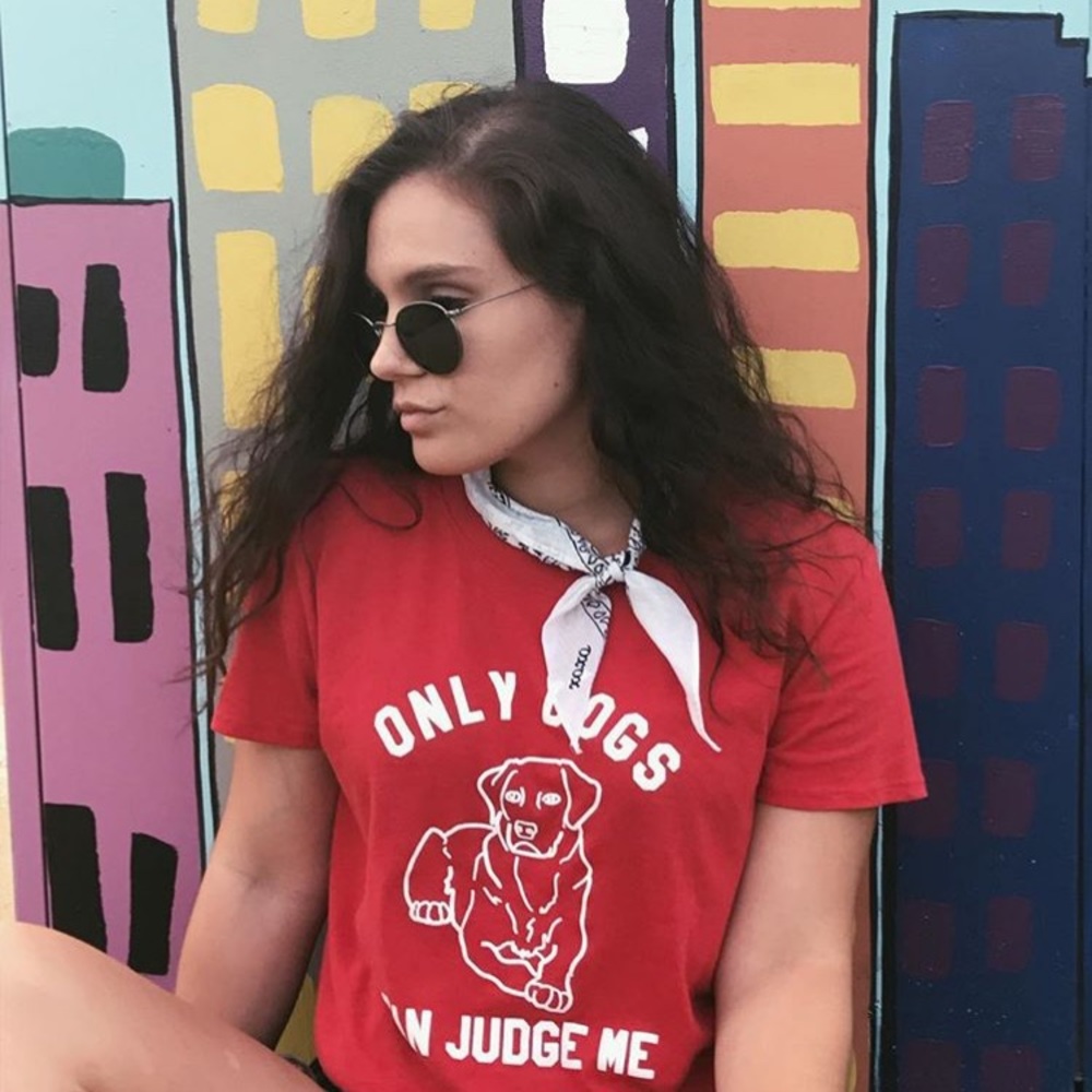 Suburban riot only dogs can judge me T-shirt